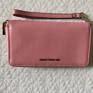 Michael Kors pink wristlet
